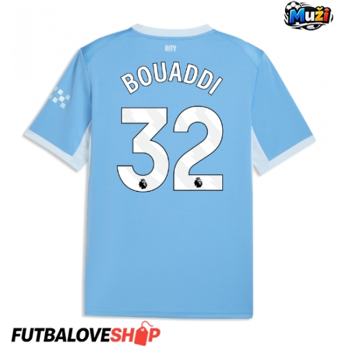 Dres Manchester City Ayyoub Bouaddi #32 Domáci 2026-27 Krátky Rukáv